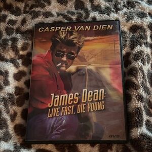 Casper Van Dien "James Dean: Live Fast, Die Young" DVD - Red Jacket Cover